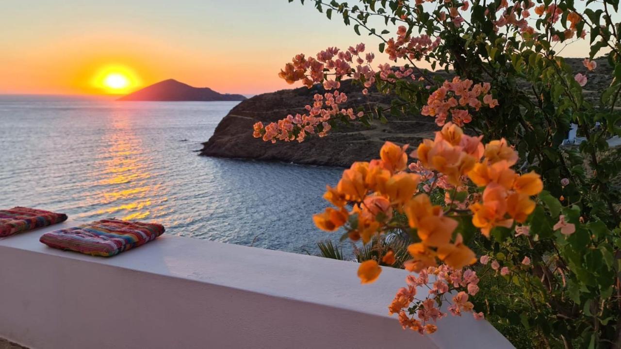 Ivi Beach Front Villa, Leros Vromolithos Exterior foto