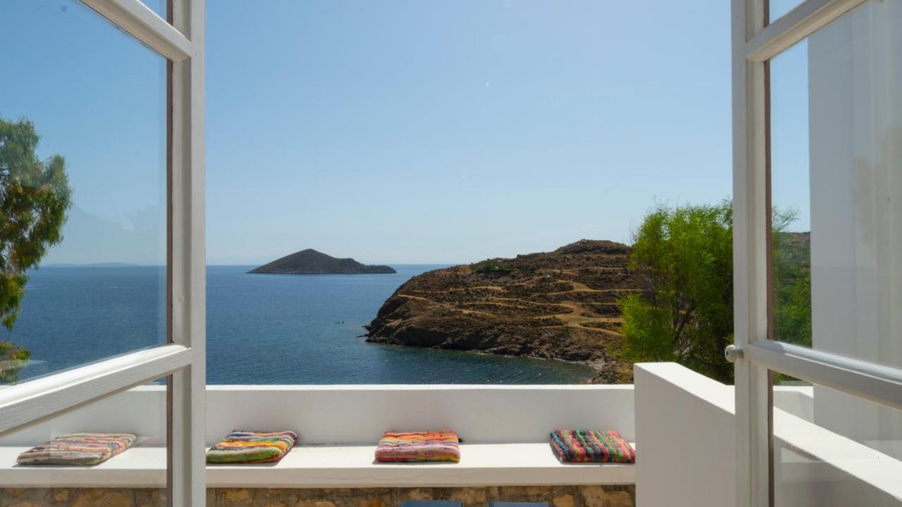 Ivi Beach Front Villa, Leros Vromolithos Exterior foto